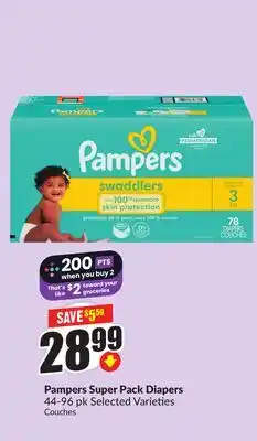 Chalo FreshCo Pampers Super Pack Diapers offer