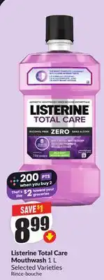 FreshCo Listerine Total Care Mouthwash 1 L Selected Varieties offer