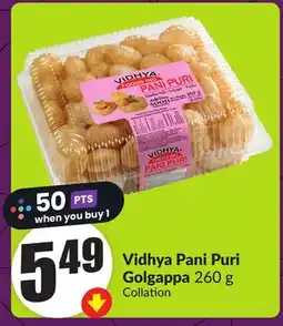 Chalo FreshCo Vidhya Pani Puri Golgappa 260 g offer