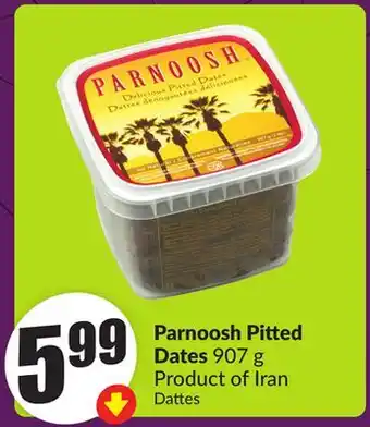 Chalo FreshCo Parnoosh Pitted Dates 907 g Product of Iran offer