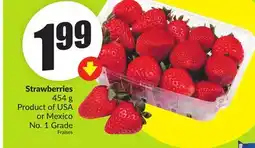 FreshCo Strawberries 454 g Product of USA or Mexico No. 1 Grade offer