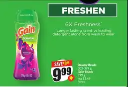 FreshCo Downy Beads 303-379 g Gain Beads 379 g offer