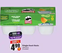 FreshCo Pringles Snack Stacks 12x19 g offer