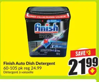 FreshCo Finish Auto Dish Detergent 60-105 pk offer