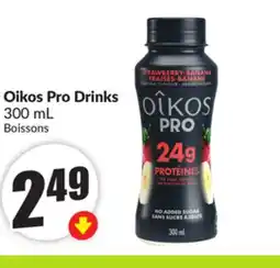 FreshCo Oikos Pro Drinks 300 mL offer