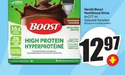 FreshCo Nestlé Boost Nutritional Drink 6x237 mL Selected Varieties offer