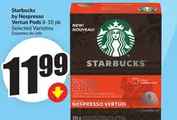 FreshCo Starbucks by Nespresso Vertuo Pods 8-10 pk Selected Varieties offer