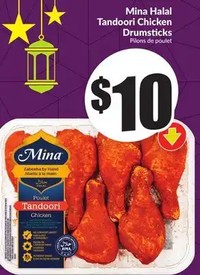 FreshCo Mina Halal Tandoori Chicken Drumsticks offer