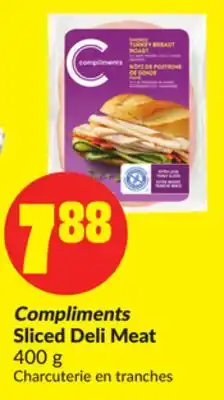 FreshCo Compliments Sliced Deli Meat 400 g offer