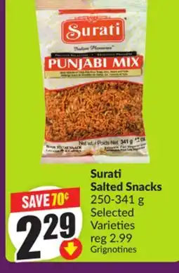 FreshCo Surati Salted Snacks 250-341 g Selected Varieties offer