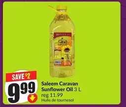 Chalo FreshCo Saleem Caravan Sunflower Oil 3 L offer