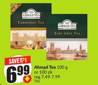 Chalo FreshCo Ahmad Tea 100 g or 100 pk offer