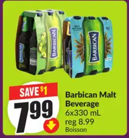 FreshCo Barbican Malt Beverage 6x330 mL offer