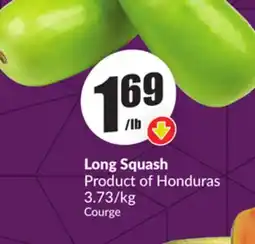 FreshCo Long Squash Product of Honduras 3.73/kg offer