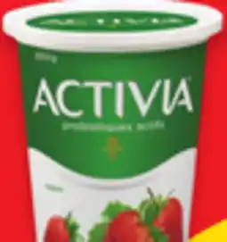 Walmart Activia Tub 650g Yogurt offer