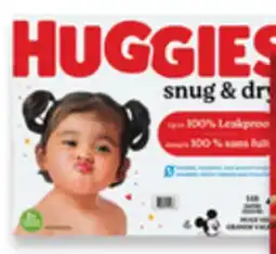 Walmart Huggies Little Snugglers Mega Colossal Pack Diapers offer