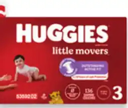 Walmart Huggies Little Movers Diapers offer