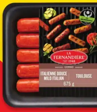 Walmart La Fernandière Fresh Breakfast or Dinner Sausage offer