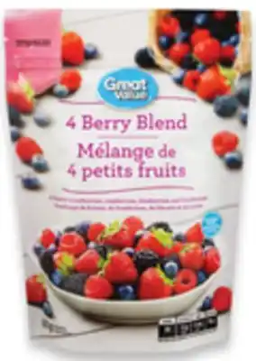 Walmart Great Value Frozen Fruit offer