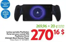 Walmart PlayStation Portal Midnight Remote Player offer