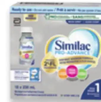 Walmart Similac Pro Advance Ready-to-Feed Bottles offer