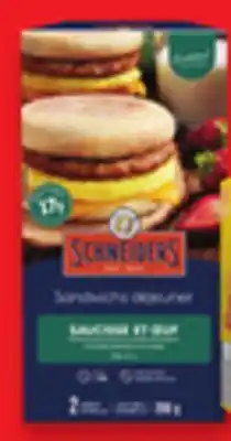 Walmart Schneiders Breakfast Sandwiches offer