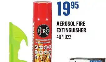 Canac Aerosol Fire Extinguisher offer