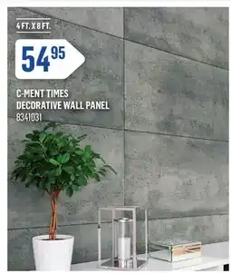 Canac C-Ment Times Decorative Wall Panel offer