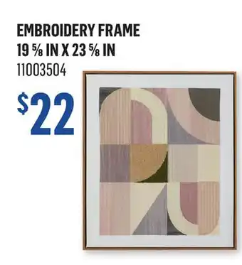 Canac Embroidery Frame offer