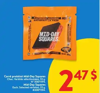 Walmart Mid-Day Squares offer