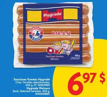 Walmart Hygrade Weiners offer