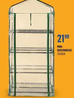 Canac Mini-Greenhouse offer