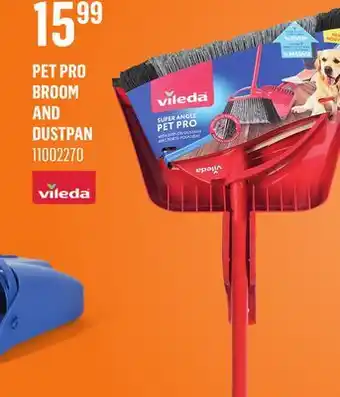 Canac Pet Pro Broom and Dustpan offer