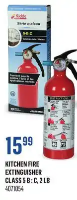 Canac Kitchen Fire Extinguisher Class 5 B : C, 2 lb offer