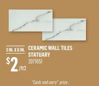 Canac Ceramic Wall Tiles offer