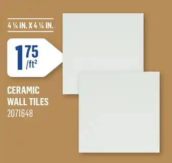 Canac Ceramic Wall Tiles offer