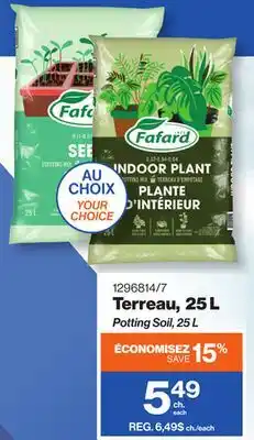 Patrick Morin Potting Soil, 25 L offer