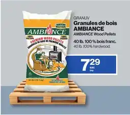 Patrick Morin AMBIANCE Wood Pellets offer