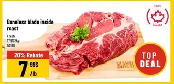 Mayrand Boneless blade inside roast offer