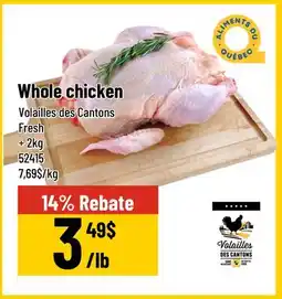 Mayrand Volailles des Cantons Whole chicken offer