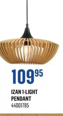 Canac Izan 1-Light Pendant offer