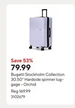 Staples Bugatti Stockholm Collection 30.50 Hardside spinner luggage - Orchid offer