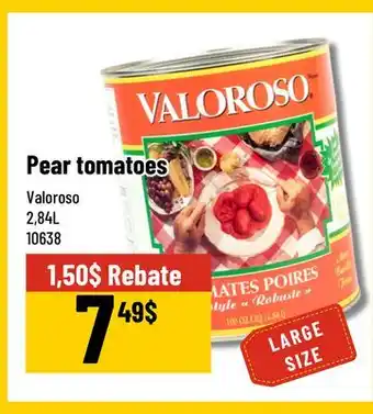 Mayrand Valoroso Pear tomatoes offer