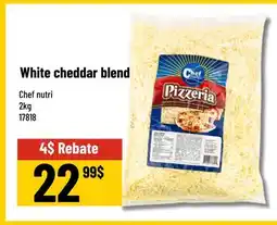 Mayrand Chef nutri White cheddar blend offer