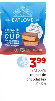 Avril coupes de chocolat bio offer