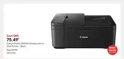 Staples Canon Pixma TR4720 Wireless All-In-One Printer - Black offer