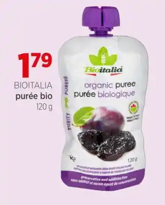 Avril purée bio offer