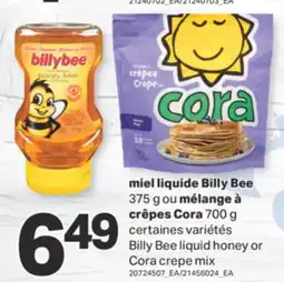 L'Intermarché MIEL LIQUIDE, 375 G OU MÉLANGE À CRÊPES, 700 G offer