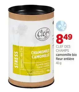 Avril Camomille bio fleur entière offer