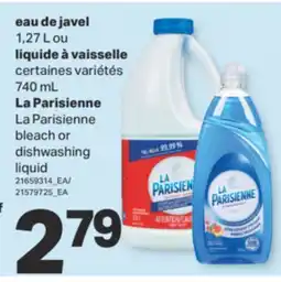 L'Intermarché EAU DE JAVEL, 1,27 L OU LIQUIDE À VAISSELLE, 740 ML offer